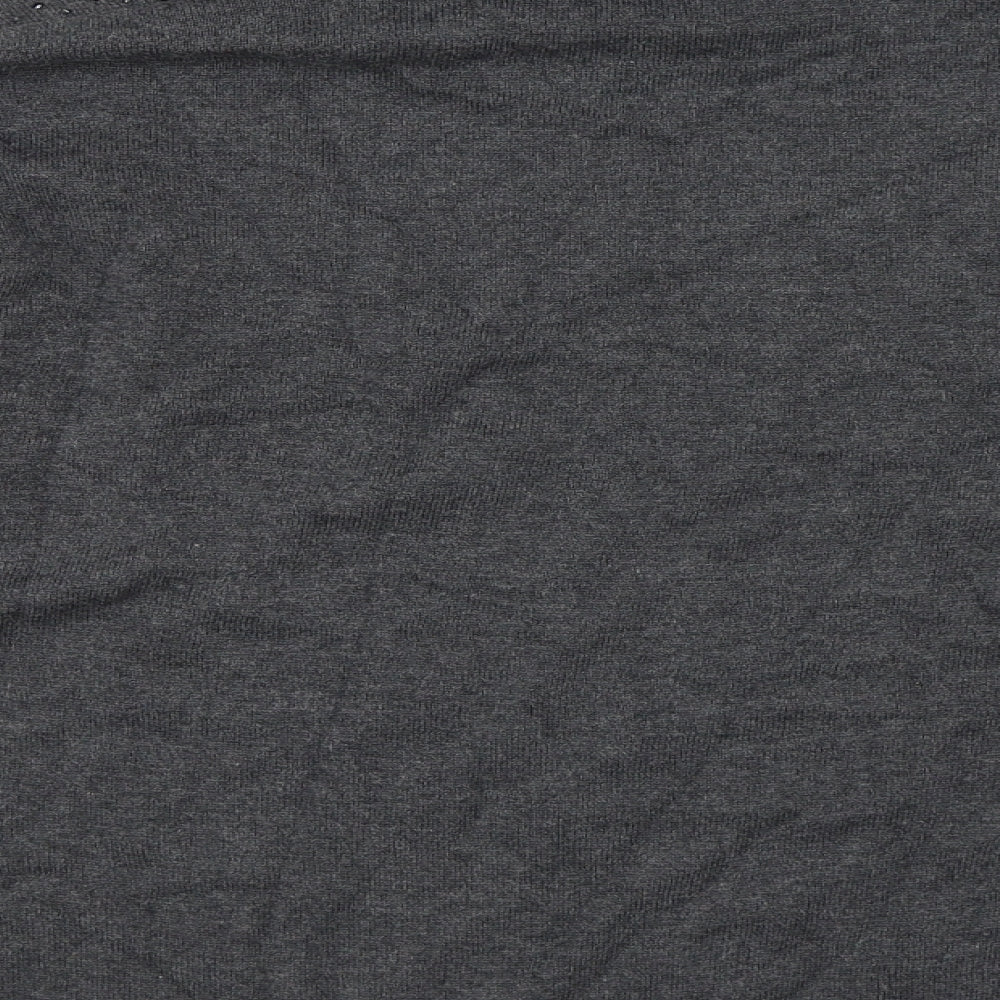 Womens UK Size 14 MARBLE Grey Pullover Jumper