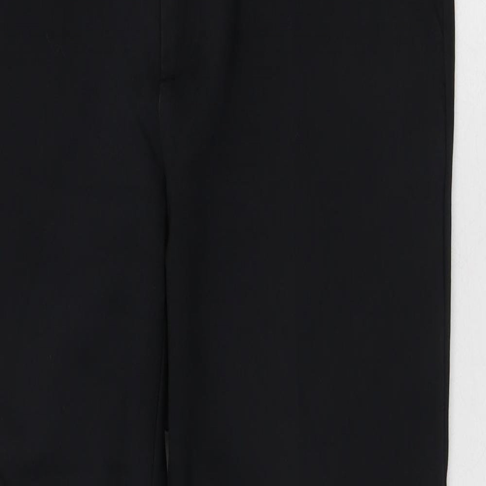 Womens UK Size 8 Stradivarius Regular Fit  Black Trousers
