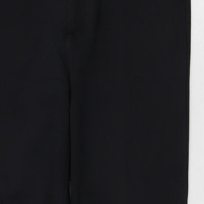 Womens UK Size 8 Stradivarius Regular Fit  Black Trousers