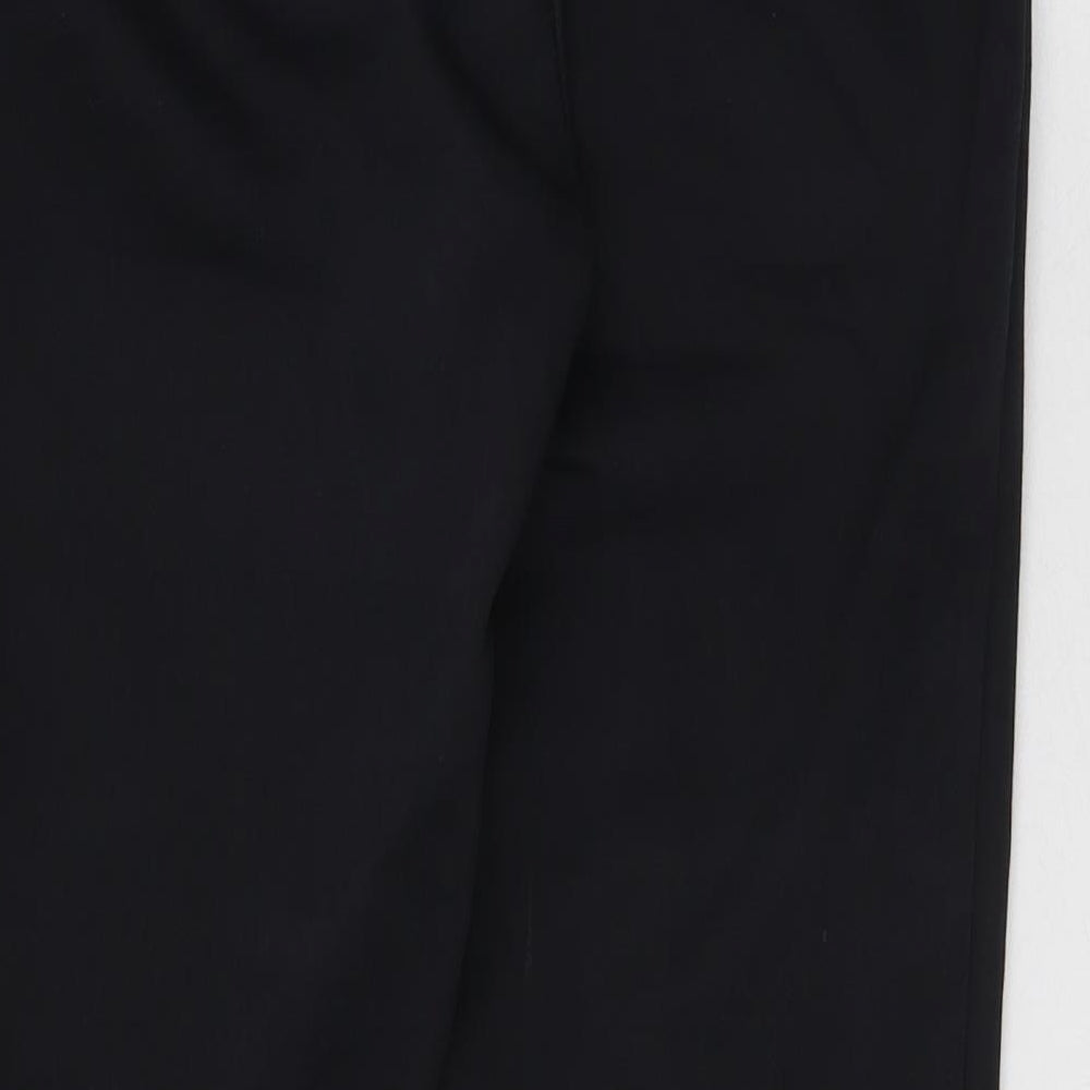 Womens UK Size 8 Stradivarius Regular Fit  Black Trousers