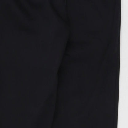 Womens UK Size 8 Stradivarius Regular Fit  Black Trousers