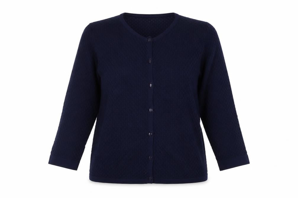 Womens UK Size S Savida Blue Cardigan Jumper