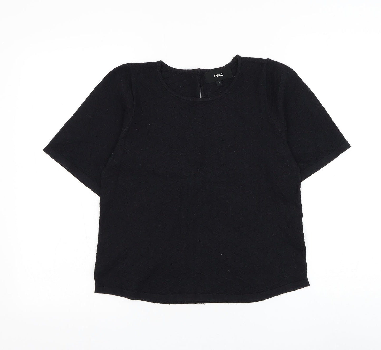 Womens UK Size 6 NEXT Black Pullover Jumper