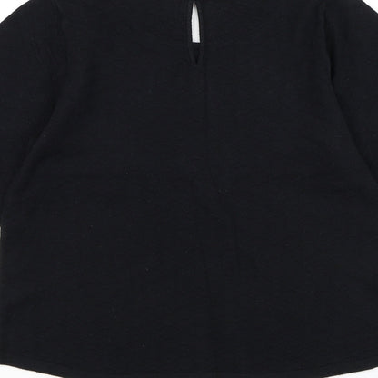 Womens UK Size 6 NEXT Black Pullover Jumper