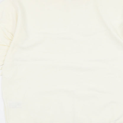 Womens UK Size 8 NEXT White Basic T-Shirt