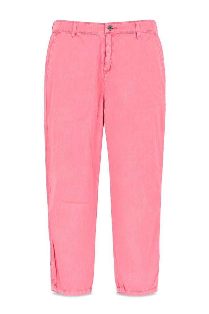 Womens UK Size 10 F&F Regular Fit Chino Pink Trousers