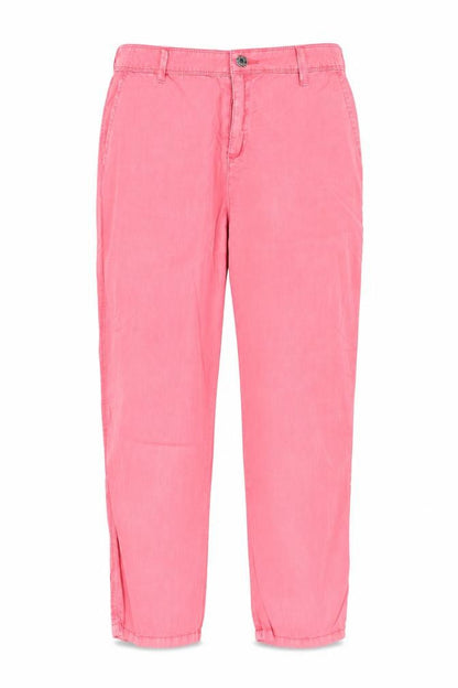 Womens UK Size 10 F&F Regular Fit Chino Pink Trousers