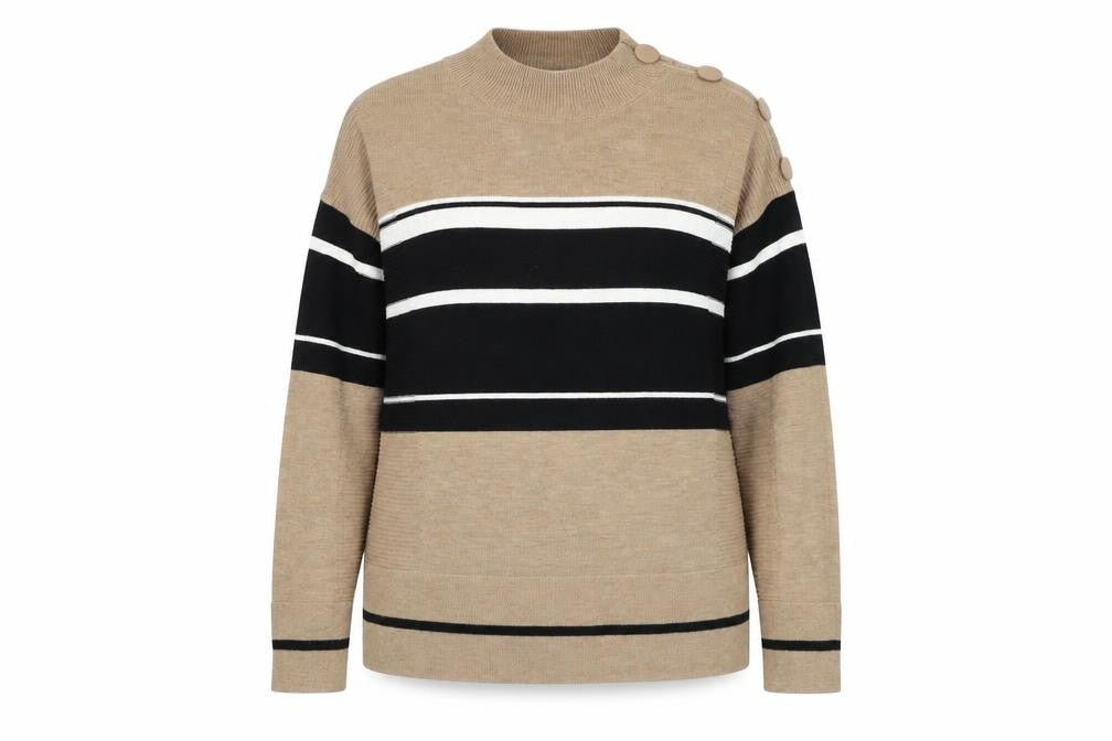 Womens UK Size 10 NEXT Brown Pullover Jumper