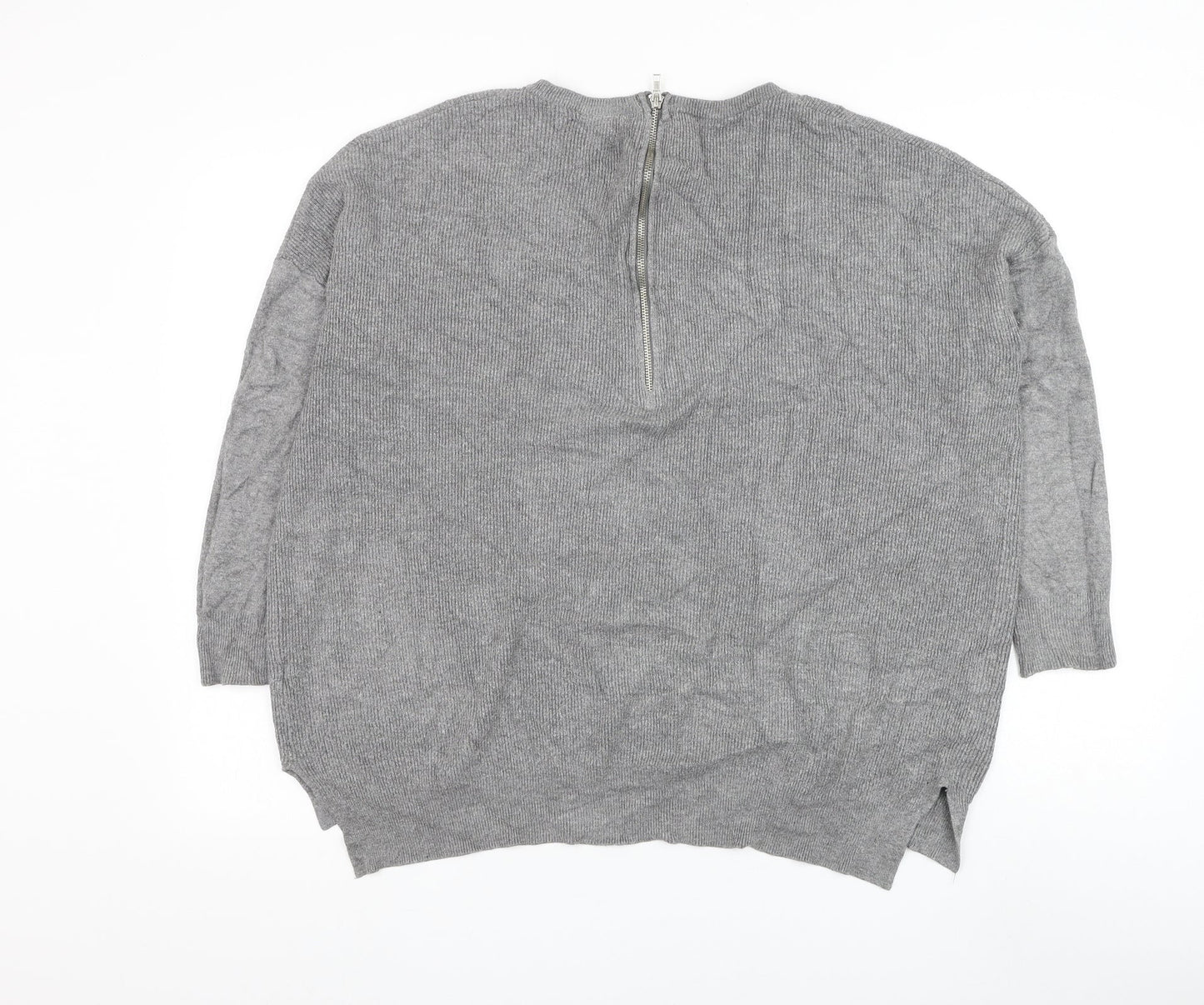 Womens UK Size 14 Atmosphere Grey Pullover Jumper