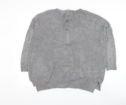 Womens UK Size 14 Atmosphere Grey Pullover Jumper