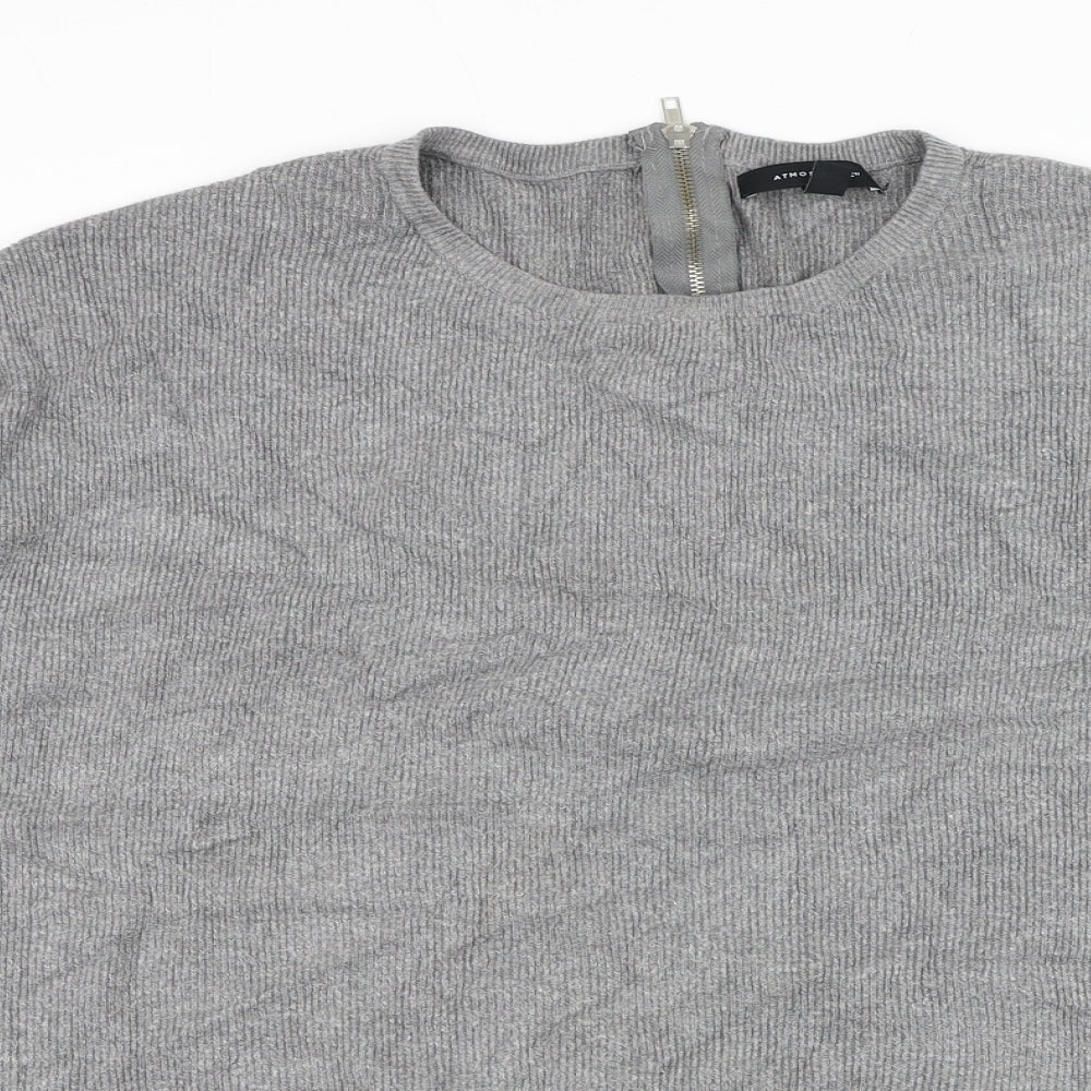 Womens UK Size 14 Atmosphere Grey Pullover Jumper