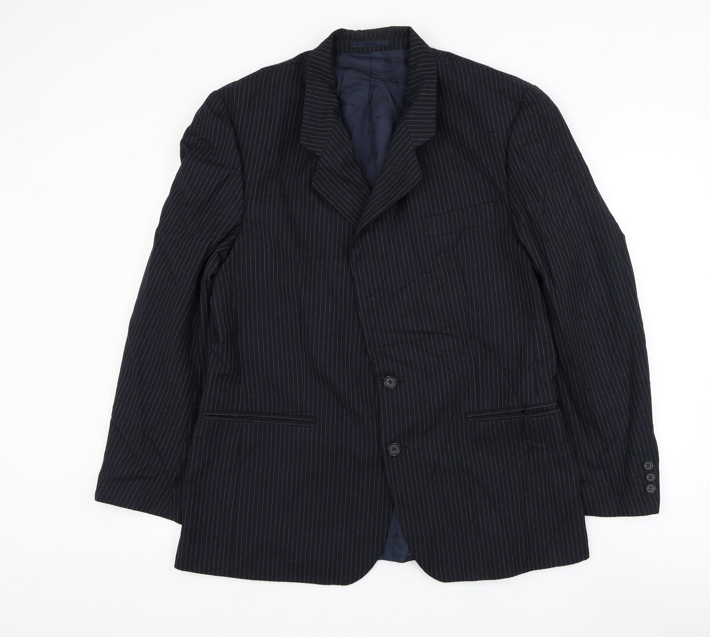 Mens UK Size 42 Daniel Drescott Regular Blue Suit Jacket