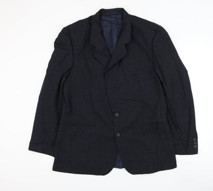Mens UK Size 42 Daniel Drescott Regular Blue Suit Jacket