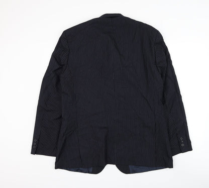 Mens UK Size 42 Daniel Drescott Regular Blue Suit Jacket
