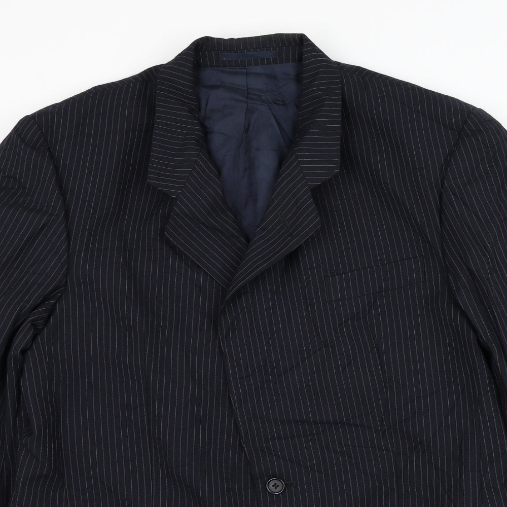 Mens UK Size 42 Daniel Drescott Regular Blue Suit Jacket