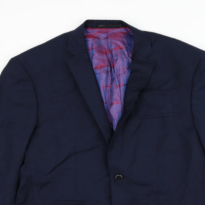 Mens UK Size 36 Stonebridge Regular Blue Suit Jacket