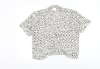 Womens UK Size M Pulse Beige Cardigan Jumper