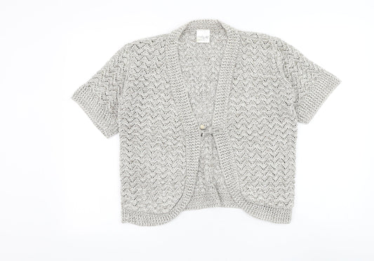 Womens UK Size M Pulse Beige Cardigan Jumper