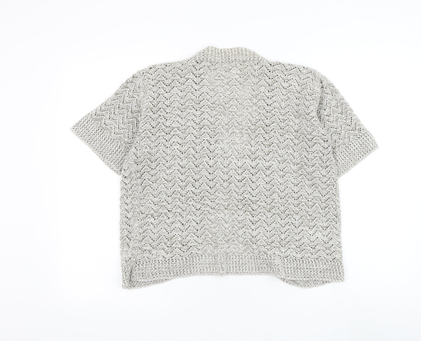 Womens UK Size M Pulse Beige Cardigan Jumper