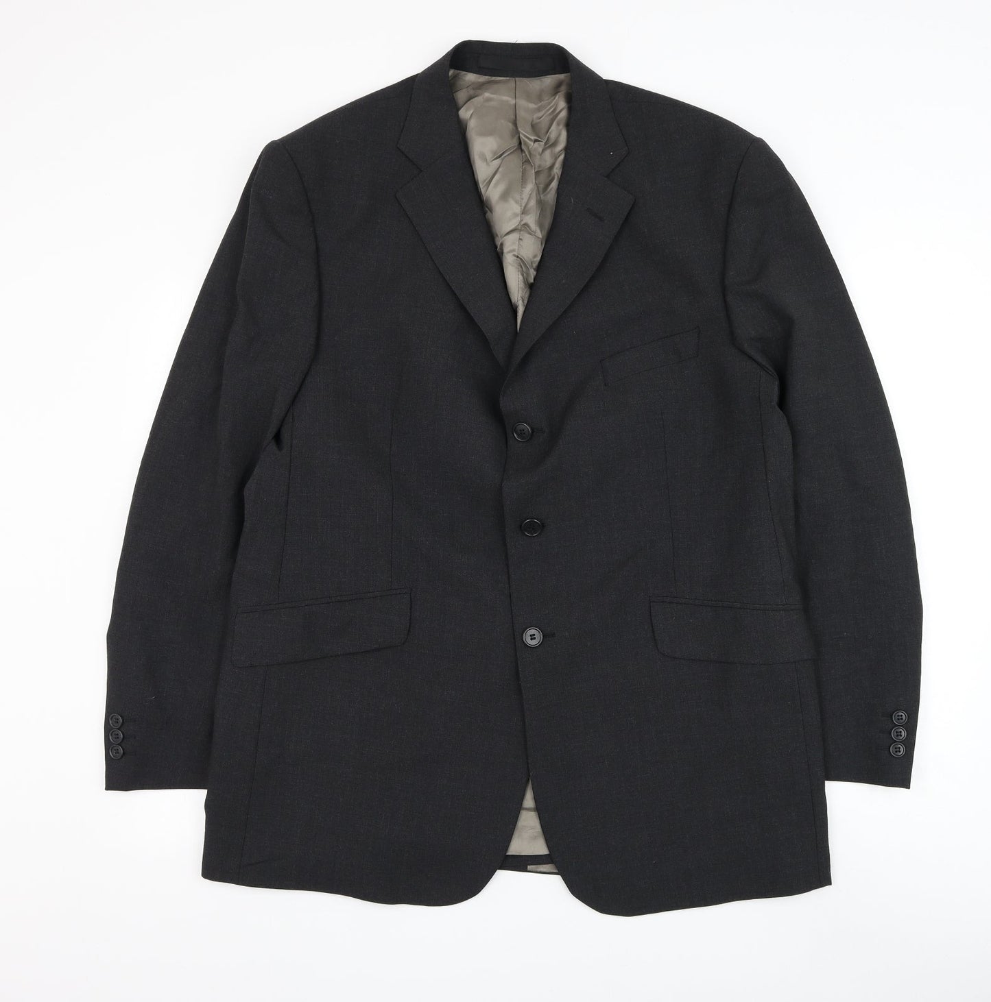 Mens UK Size 44 Impressions Regular Green Suit Jacket