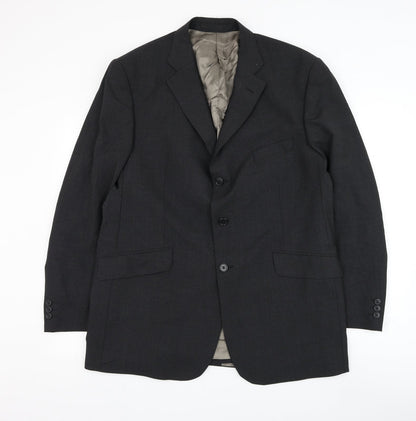 Mens UK Size 44 Impressions Regular Green Suit Jacket