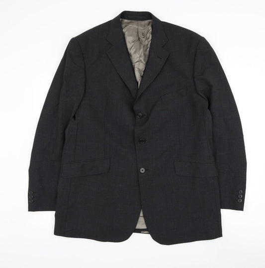 Mens UK Size 44 Impressions Regular Green Suit Jacket