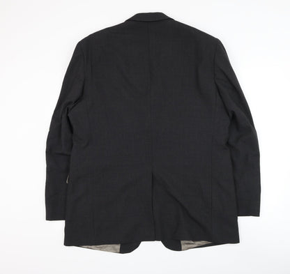 Mens UK Size 44 Impressions Regular Green Suit Jacket