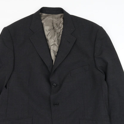 Mens UK Size 44 Impressions Regular Green Suit Jacket