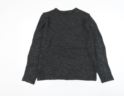 Womens UK Size 14 Marks and Spencer Grey Pullover Jumper