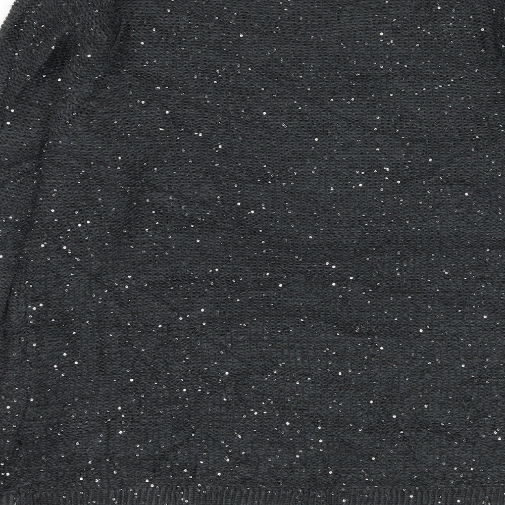 Womens UK Size 14 Marks and Spencer Grey Pullover Jumper