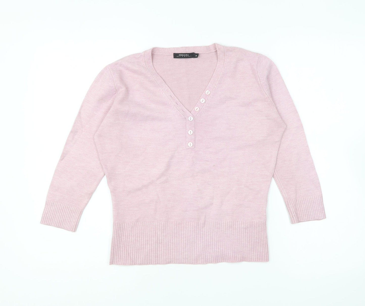 Womens UK Size 14 zingara Pink Pullover Jumper