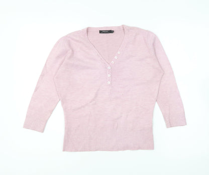Womens UK Size 14 zingara Pink Pullover Jumper