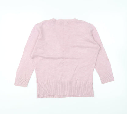 Womens UK Size 14 zingara Pink Pullover Jumper