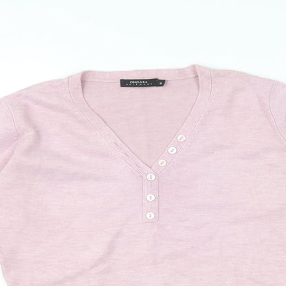 Womens UK Size 14 zingara Pink Pullover Jumper