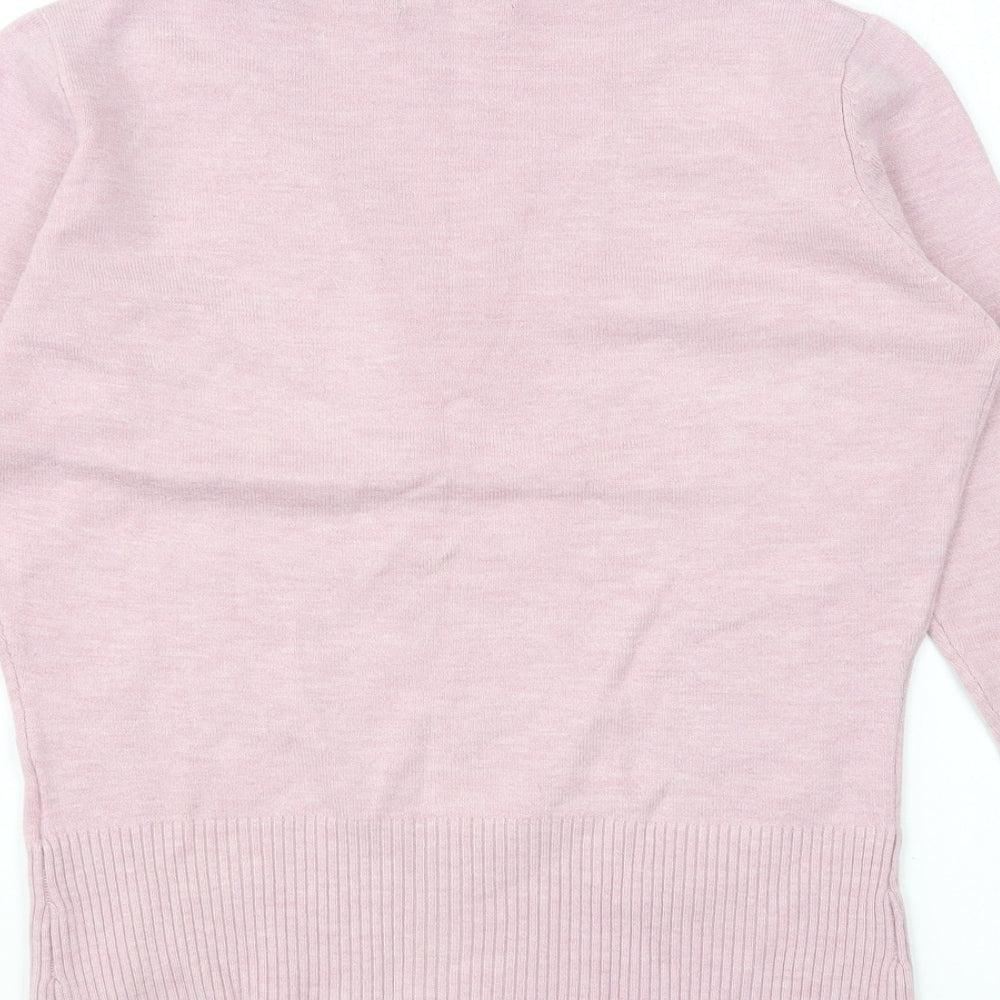 Womens UK Size 14 zingara Pink Pullover Jumper