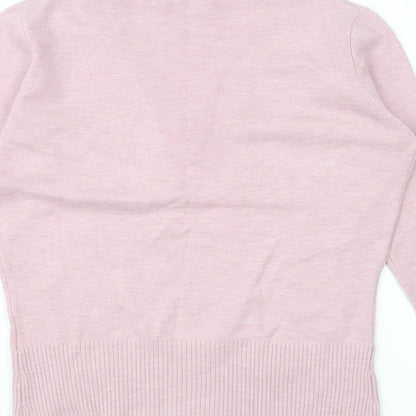 Womens UK Size 14 zingara Pink Pullover Jumper