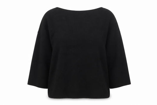 Womens UK Size 12 Definitions Black Pullover Jumper