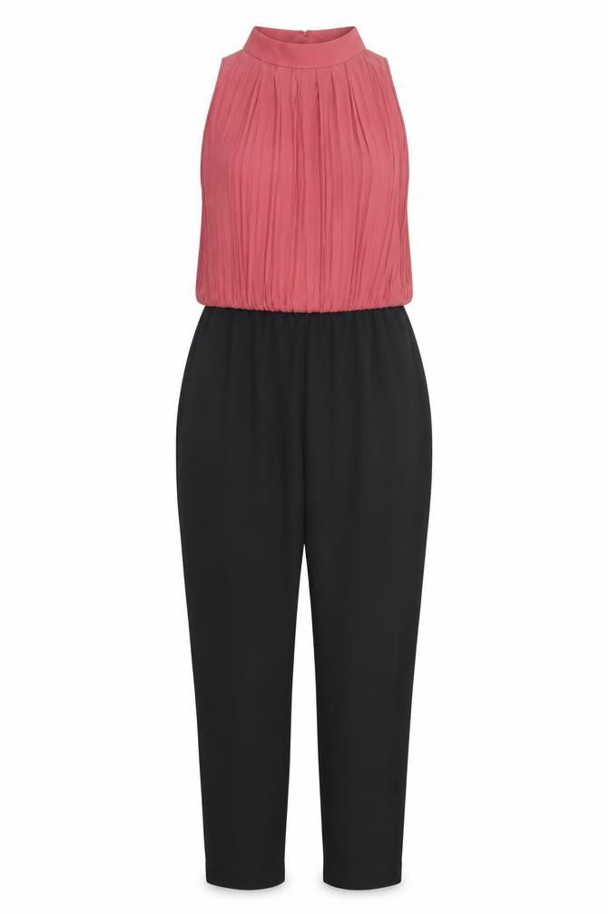 Womens UK Size S Zara One-Piece Black Jumpsuit