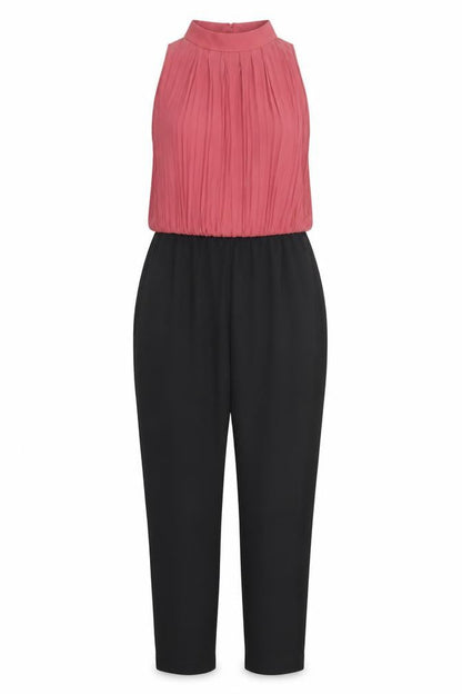 Womens UK Size S Zara One-Piece Black Jumpsuit