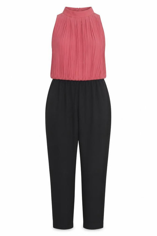 Womens UK Size S Zara One-Piece Black Jumpsuit