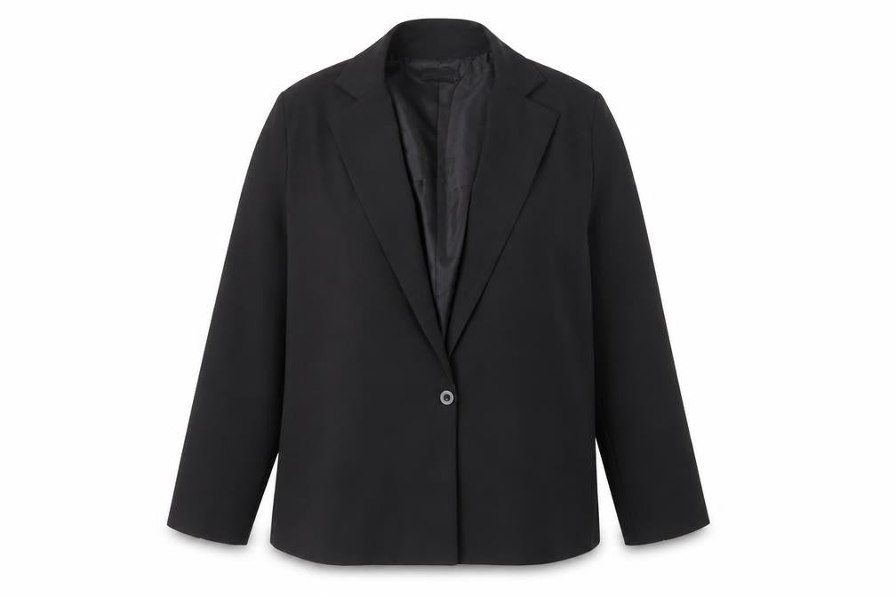 Womens UK Size 12 PRETTYLITTLETHING Black Jacket