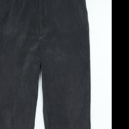 Ladonna Womens Green Polyester Trousers Size 28 in L25 in Regular Zip