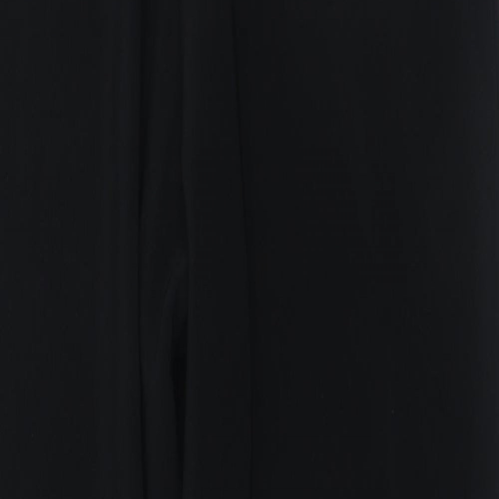 Womens UK Size 32 in Preworn Regular Fit  Black Trousers