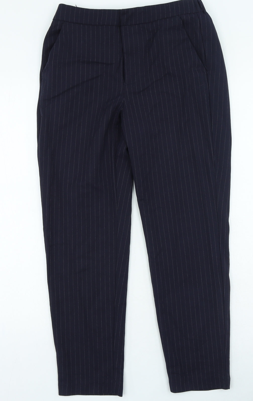 Womens UK Size 6 H&M Regular Fit  Blue Trousers