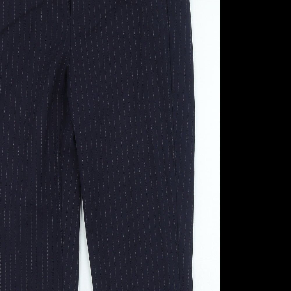 Womens UK Size 6 H&M Regular Fit  Blue Trousers