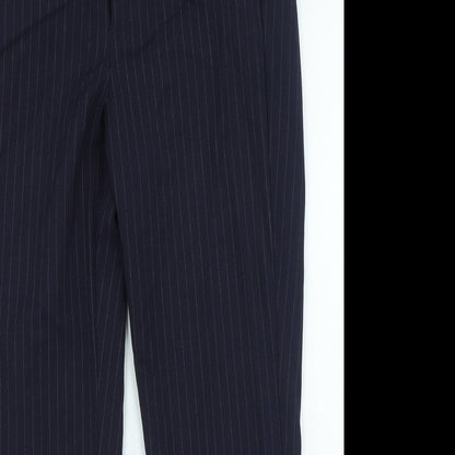 Womens UK Size 6 H&M Regular Fit  Blue Trousers