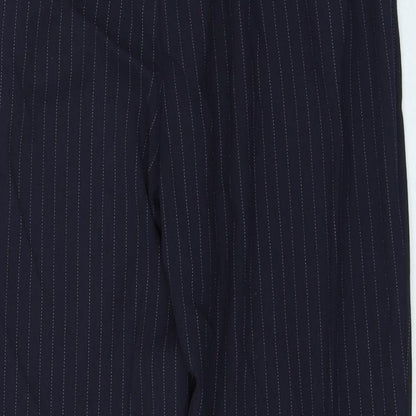 Womens UK Size 6 H&M Regular Fit  Blue Trousers