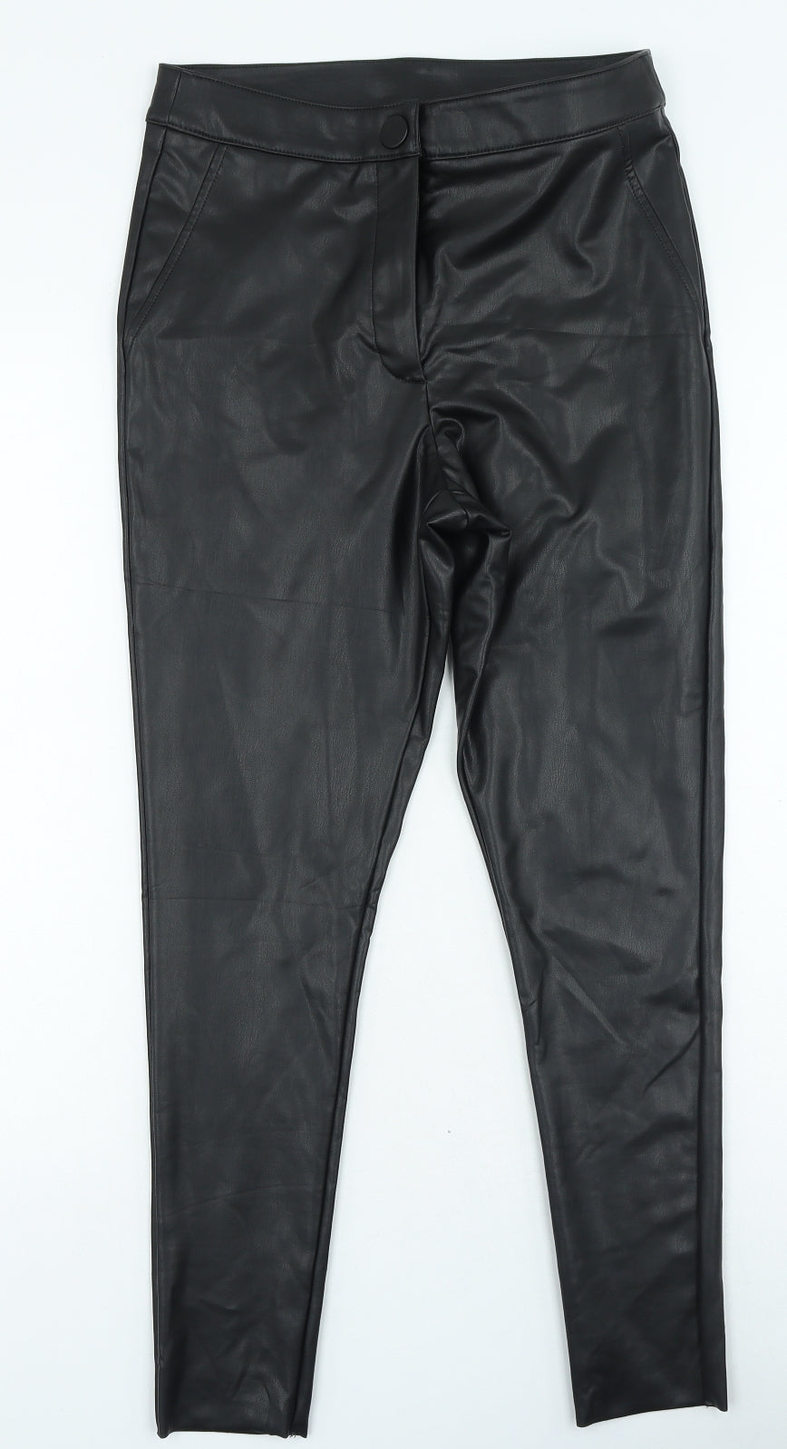 Womens UK Size 10 F&F Regular Fit Jegging Black Jeans