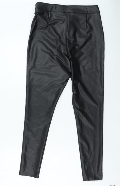 Womens UK Size 10 F&F Regular Fit Jegging Black Jeans