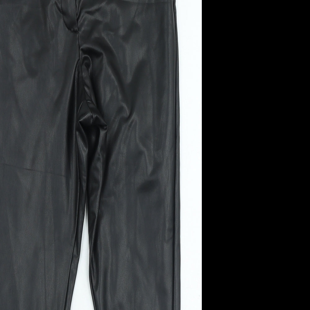 Womens UK Size 10 F&F Regular Fit Jegging Black Jeans